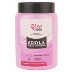 Kraftika Akrylová barva rosa studio růžová 400ml