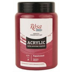 Kraftika Akrylová barva rosa studio karmínová 400ml