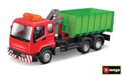 1:43 servisné vozidlá Hooklift and Crane Truck