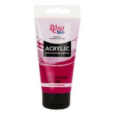 Kraftika Akrylová barva rosa studio karmínová 75ml