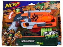 JOKOMISIADA  Nerf Zombie Strike Hammer Pistol + 5 nábojů Za4579