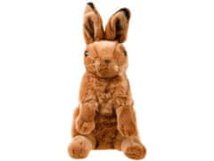 JOKOMISIADA  Zajíc maskot Sedící plyšový králík 25cm 13463