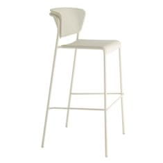 Intesi Barová židle Lisa 75 cm bílá