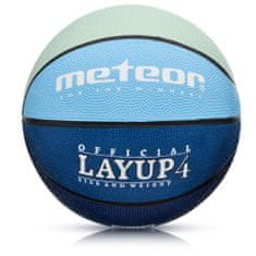 MTR Basketbalový míč LAYUP vel.4, tmavě modrý D-414