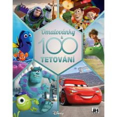 Omalovánky & 100 tetování Disney kluci