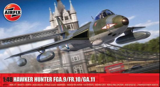 Airfix Hawker Hunter FGA.9/FR.10/GA.11, Classic Kit letadlo A09192, 1/48