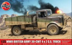 Airfix WWII British Army 30-cwt 4x2 GS Truck, Classic Kit military A1380, 1/35