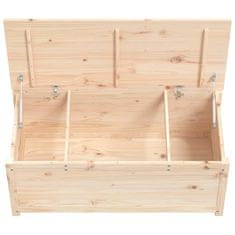 Vidaxl Úložný box 110x50x45,5 cm masivní borové dřevo