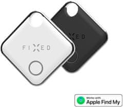 FIXED Tag Smart tracker s podporou Find My, set 2 ks, černá + bílá