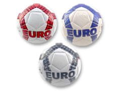 Fotbalový míč EURO vel. 5, bílo-červený D-411-CV