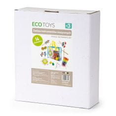 EcoToys MK0700301 Dětská sada 14 hudebních nástrojů v tašce