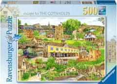 Ravensburger Puzzle Útěk do Cotswolds 500 dílků