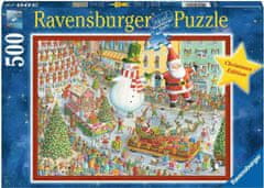 Ravensburger Puzzle Přichází Vánoce 500 dílků