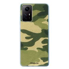 iSaprio Silikonové pouzdro - Green Camuflage 01 pro Xiaomi Redmi Note 12S