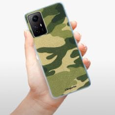 iSaprio Silikonové pouzdro - Green Camuflage 01 pro Xiaomi Redmi Note 12S