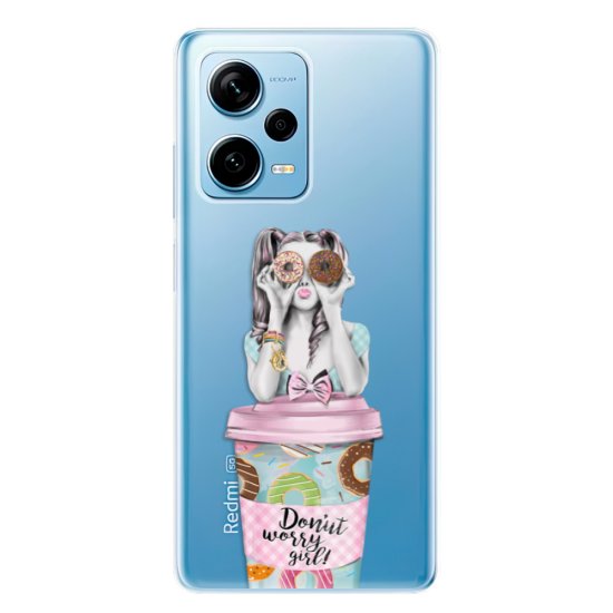 iSaprio Silikonové pouzdro - Donut Worry pro Xiaomi Redmi Note 12 Pro 5G