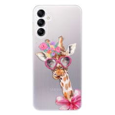 iSaprio Silikonové pouzdro - Lady Giraffe pro Samsung Galaxy A14 / A14 5G