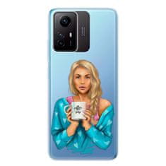 iSaprio Silikonové pouzdro - Coffe Now - Blond pro Xiaomi Redmi Note 12S