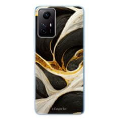 iSaprio Silikonové pouzdro - Black and Gold pro Xiaomi Redmi Note 12S