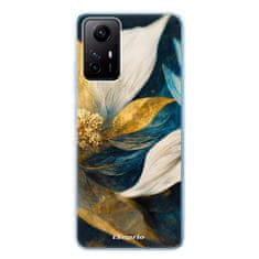 iSaprio Silikonové pouzdro - Gold Petals pro Xiaomi Redmi Note 12S