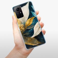 iSaprio Silikonové pouzdro - Gold Petals pro Xiaomi Redmi Note 12S