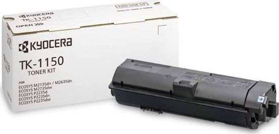 Kyocera Kyocera toner TK-1150 (černý, 3 000 stran) pro M2135dn/M2635dn/M2735dw/P2235dn/dw