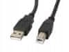 Kabel USB 2.0 M - USB 2.0 B M, 5m