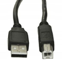 Lanberg Kabel USB 2.0 M - USB 2.0 B M, 5m