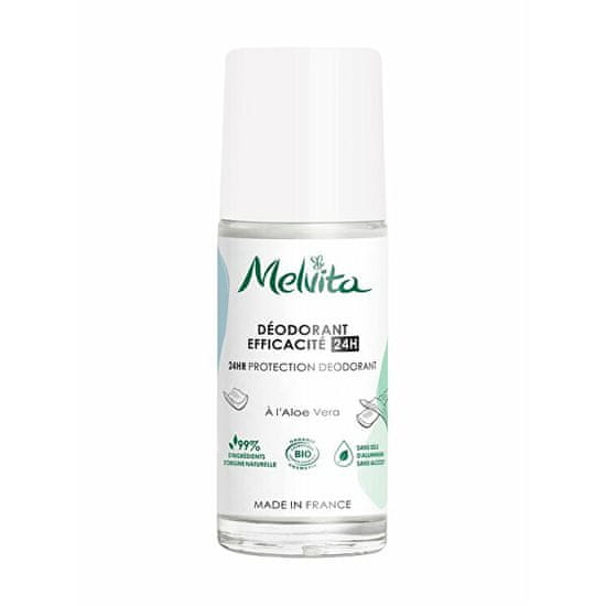 Melvita Přírodní kuličkový deodorant Efficacité (24HR Protection Deodorant) 50 ml