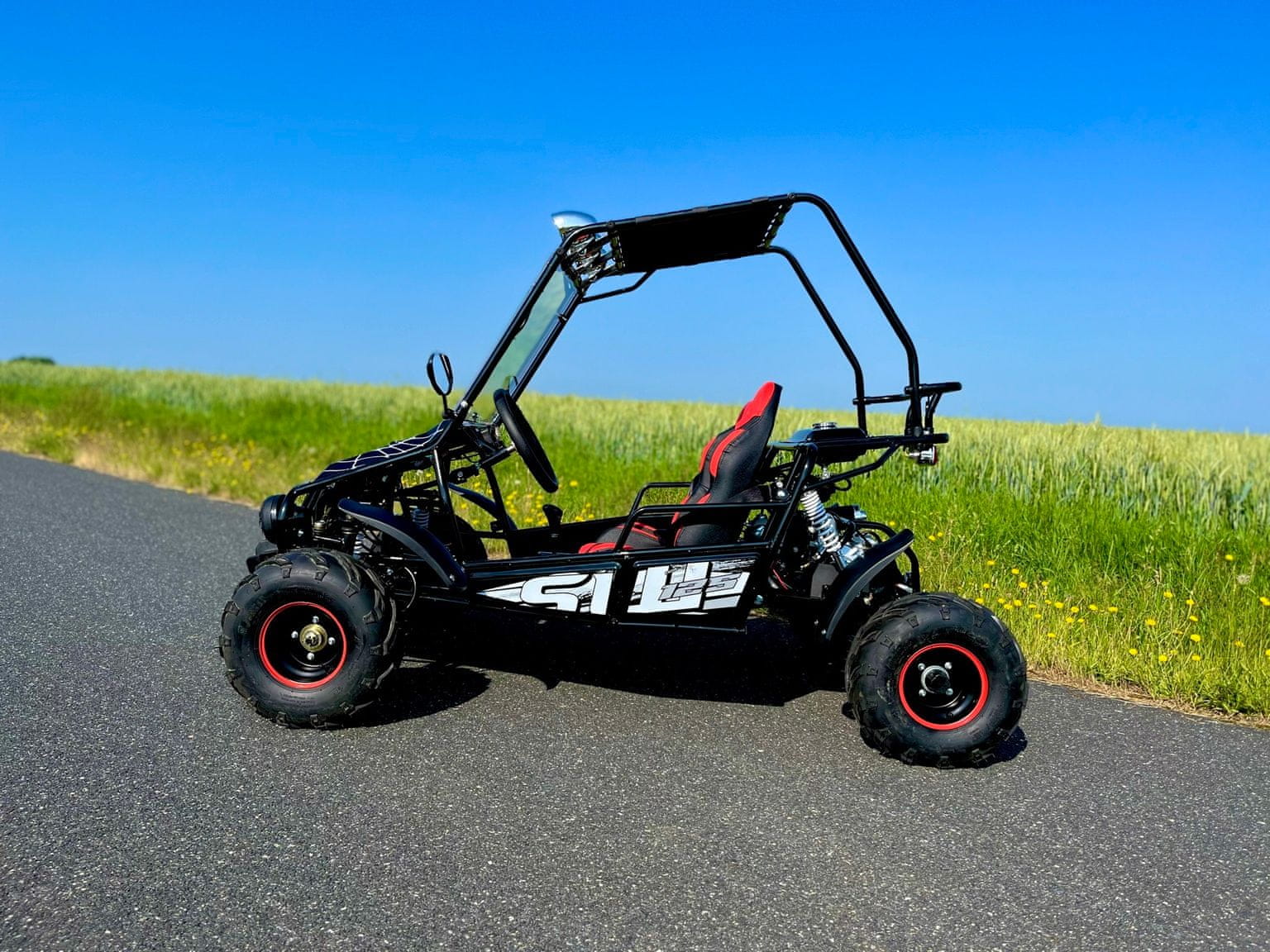 Nitro Buggy SUNWAY SPIDER ATV 125ccm AUTOMAT - černá | MALL.CZ