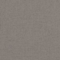 Greatstore Dětská pohovka taupe 70 x 40 x 24 cm textil