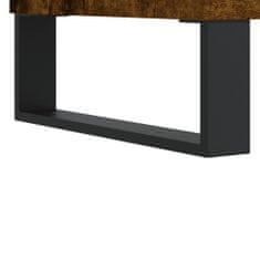 Vidaxl Skříň highboard kouřový dub 34,5 x 34 x 180 cm kompozitní dřevo