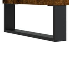 Vidaxl Skříň highboard kouřový dub 69,5 x 34 x 180 cm kompozitní dřevo