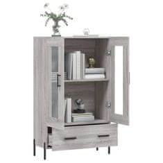 Vidaxl Skříň highboard šedá sonoma 69,5 x 31 x 115 cm kompozitní dřevo