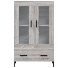 Vidaxl Skříň highboard šedá sonoma 69,5 x 31 x 115 cm kompozitní dřevo