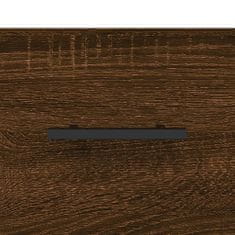 Vidaxl Nástěnná skříňka hnědý dub 80 x 36,5 x 35 cm kompozitní dřevo