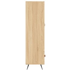 Vidaxl Skříň highboard dub sonoma 69,5 x 31 x 115 cm kompozitní dřevo