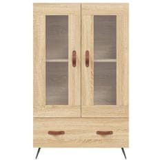 Vidaxl Skříň highboard dub sonoma 69,5 x 31 x 115 cm kompozitní dřevo