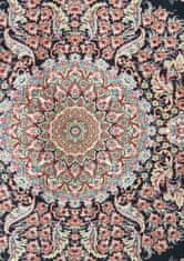 4sleep Kusový exclusivní koberec PERS 01 - tm. modrý Modrá 150x230 Mandala Do 0,9cm PERS 40/40/150