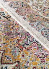4sleep Kusový exclusivní koberec PERS 03 - krémový Krém 200x300 Mandala Do 0,9cm PERS 50/50/150
