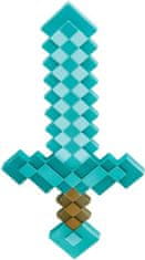 OEM Plastová replika meče Minecraft: Diamantový meč (51 x 25 cm)