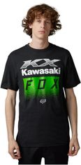 FOX triko KAWASAKI SS 23 černo-zelené M