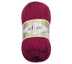 Alize Příze DIVA - 100g / 350 m - fuchsie