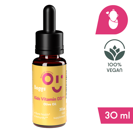 Beggs Kids Vitamin D3 400 IU BIO Olive Oil (30 ml)