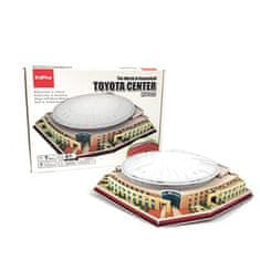 HABARRI Basketbalový stadion 3D puzzle Arena HOUSTON ROCKETS Toyota Center, 47 prvků