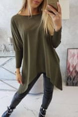 Kesi Dámská oversize halenka Demetra khaki One size