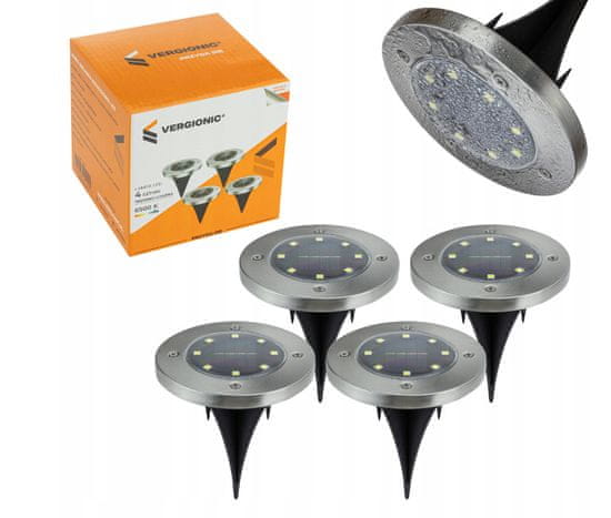 Berge 4x LED solární lampa