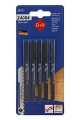 D+N Plátky do přímočaré pily HCS B&D 75/1.3mm 5ks 12340