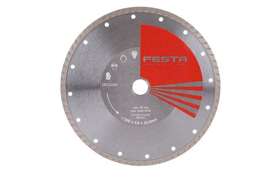 Festa Kotouč diamantový TURBO 230x2.6x22.2mm