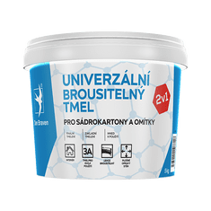 Den Braven Univerzální brousitelný tmel 1,5 kg kelímek bílá